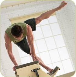 San Diego Stott Pilates Stability Chair Mat Reformer